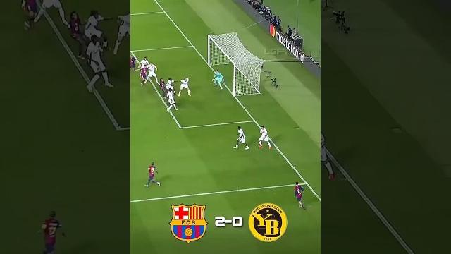 Barcelona 5-0 Young Boys #shorts Barcelona 5-0 Young Boys #shorts