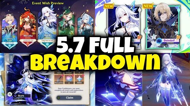 EVERYTHING WE KNOW ABOUT 5.7: Banners, Dainsleif quest, Free Character & MORE - Genshin Impact EVERYTHING WE KNOW ABOUT 5.7: Banners, Dainsleif quest, Free Character & MORE - Genshin Impact