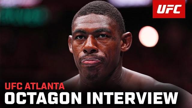 Joaquin Buckley Octagon Interview | UFC Atlanta Joaquin Buckley Octagon Interview | UFC Atlanta
