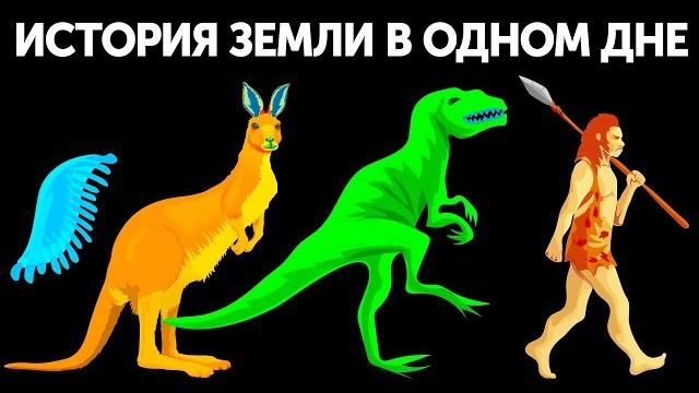 Что, если всю историю Земли уместить в один день Что, если всю историю Земли уместить в один день