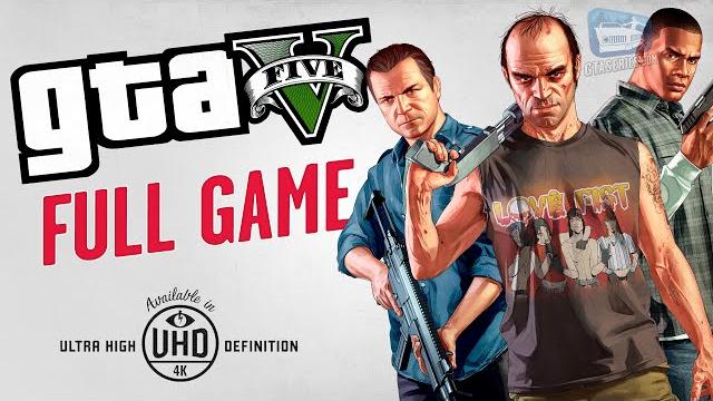 GTA 5 - Full Game Walkthrough in 4K GTA 5 - Full Game Walkthrough in 4K