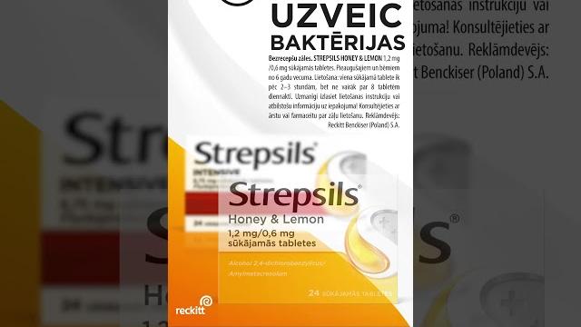 Strepsils Intensive and Strepsils Honey&Lemon LV Strepsils Intensive and Strepsils Honey&Lemon LV