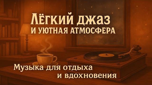 Лучший лёгкий джаз и уютная атмосфера — музыка для отдыха, вдохновения и хорошего настроения Лучший лёгкий джаз и уютная атмосфера — музыка для отдыха, вдохновения и хорошего настроения