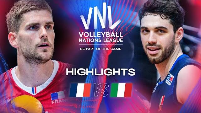 FRA vs. ITA - Highlights | Week 2 | Men's VNL 2024 FRA vs. ITA - Highlights | Week 2 | Men's VNL 2024