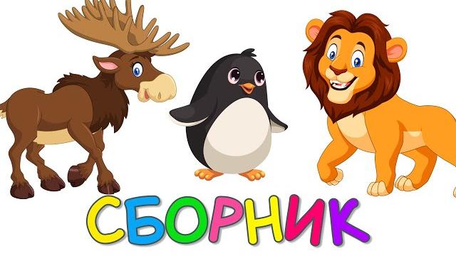 Сборник - Лесные животные | Зоопарк 2 | Викторина Учим животных - Развивающие мультики для детей Сборник - Лесные животные | Зоопарк 2 | Викторина Учим животных - Развивающие мультики для детей