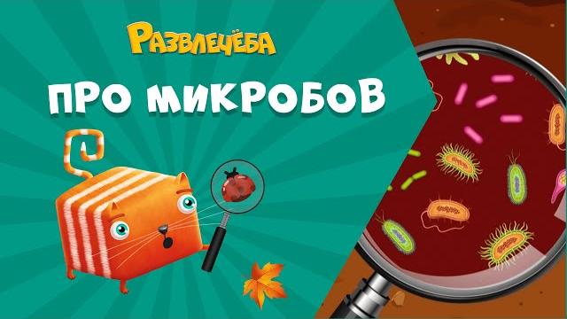 Развлечёба. Окружающий мир. Про микробов Развлечёба. Окружающий мир. Про микробов