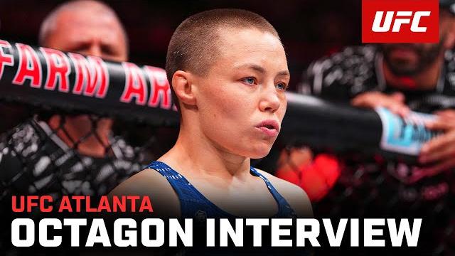 Rose Namajunas Octagon Interview | UFC Atlanta Rose Namajunas Octagon Interview | UFC Atlanta