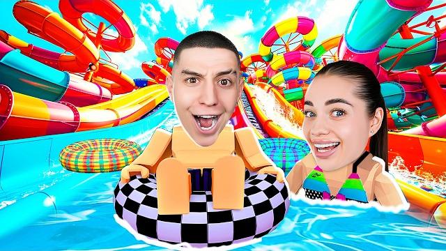 ПОСТРОИЛИ САМЫЙ ДОРОГОЙ АКВАПАРК С ВИКОЙ В РОБЛОКС! ** ТАЙКУН** ПОСТРОИЛИ САМЫЙ ДОРОГОЙ АКВАПАРК С ВИКОЙ В РОБЛОКС! ** ТАЙКУН**