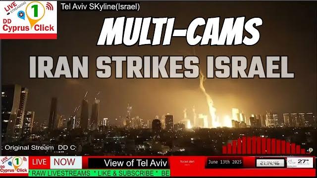 LIVE: IRAN ATTACKED ISRAEL| Middle east LIVE multi-cameras | Licensed Live Cameras | stream #1210 LIVE: IRAN ATTACKED ISRAEL| Middle east LIVE multi-cameras | Licensed Live Cameras | stream #1210