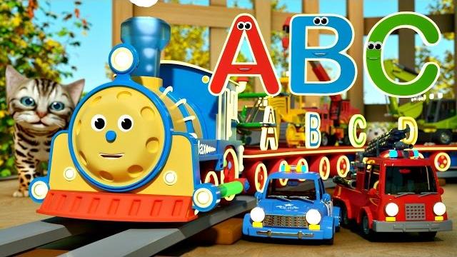 Мультфильм про машинки и паровозики. Макс и английский алфавит ABC Мультфильм про машинки и паровозики. Макс и английский алфавит ABC