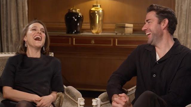 John Krasinski and Natalie Portman Reveal What They Stole from STAR WARS and THE OFFICE Sets! John Krasinski and Natalie Portman Reveal What They Stole from STAR WARS and THE OFFICE Sets!