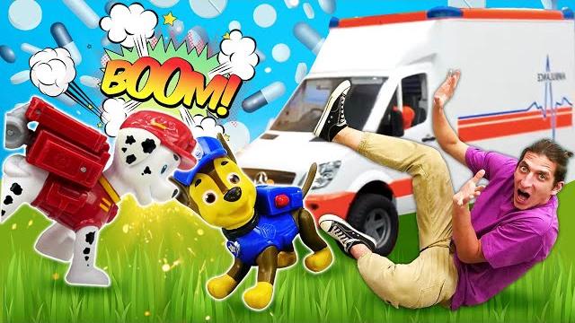 Видео про Щенячий Патруль на осмотре у Доктора Плюшевой. Игры в больницу - Время быть героем! Видео про Щенячий Патруль на осмотре у Доктора Плюшевой. Игры в больницу - Время быть героем!