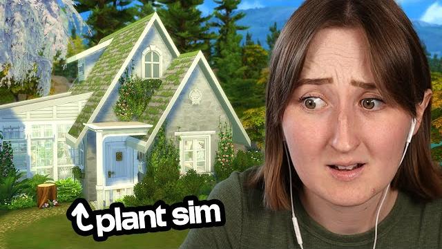 I built a house for PLANTSIMS in The Sims 4 I built a house for PLANTSIMS in The Sims 4