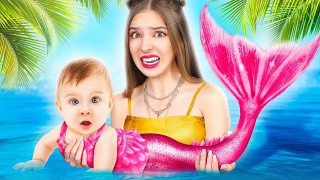 Как Стать Русалкой! Перевоплощение Моей Подруги В Русалку Как Стать Русалкой! Перевоплощение Моей Подруги В Русалку
