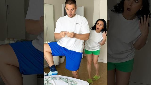 Когда он хотел сделать сюрприз! Смешное видео. #shorts Когда он хотел сделать сюрприз! Смешное видео. #shorts