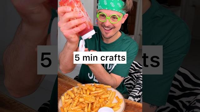 Are 5min crafts more complicated? Or is it better to pour SAUCE in Centrifugal way?CHEFKOUDY Are 5min crafts more complicated? Or is it better to pour SAUCE in Centrifugal way?CHEFKOUDY