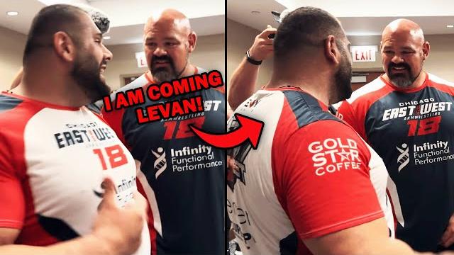 BRIAN SHAW CONFRONT LEVAN AFTER BEATING ERMES!! BRIAN SHAW CONFRONT LEVAN AFTER BEATING ERMES!!