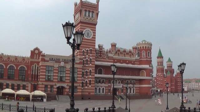 Обзор центра города Йошкар-Ола Обзор центра города Йошкар-Ола