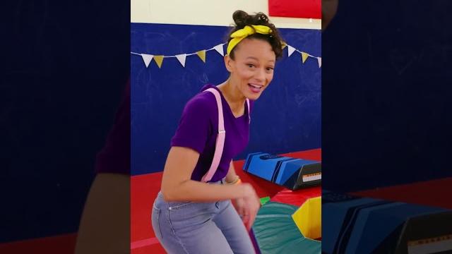 I conquered my fear and did a cartwheel ! #blippi #meekah #shorts #gymnastics #cartwheel I conquered my fear and did a cartwheel ! #blippi #meekah #shorts #gymnastics #cartwheel