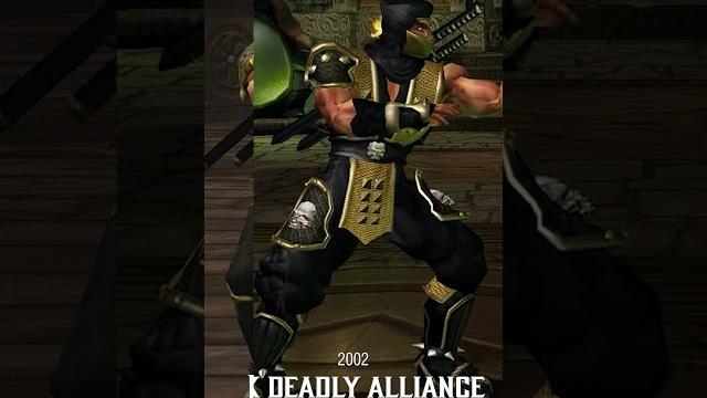 Scorpion MK1 to MK12 (1992-2023) Evolution - Mortal Kombat Scorpion MK1 to MK12 (1992-2023) Evolution - Mortal Kombat