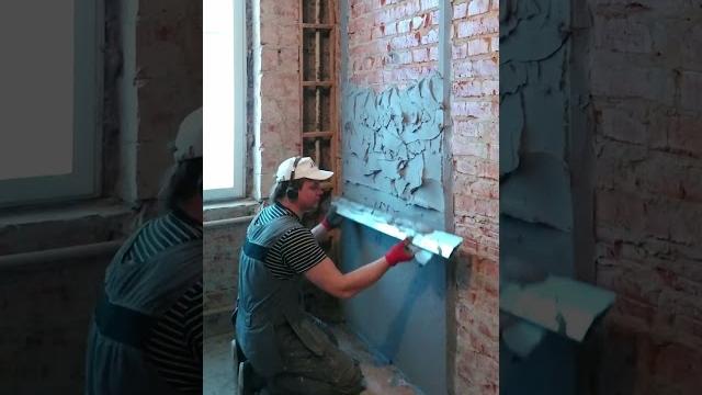 Штукатурка стен по маякам Штукатурка стен по маякам