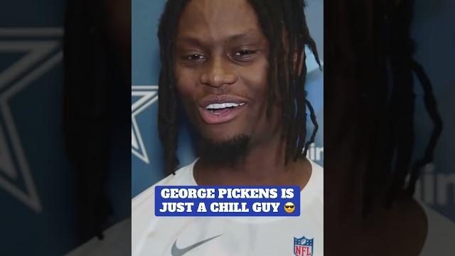 George Pickens: chill guy George Pickens: chill guy