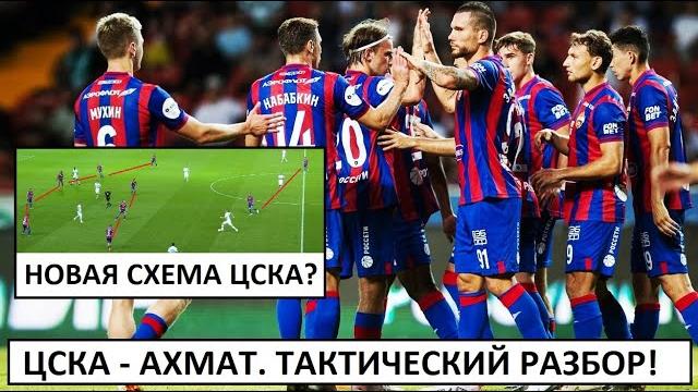 ЦСКА обыграл Ахмат! Тактический разбор! ЦСКА обыграл Ахмат! Тактический разбор!