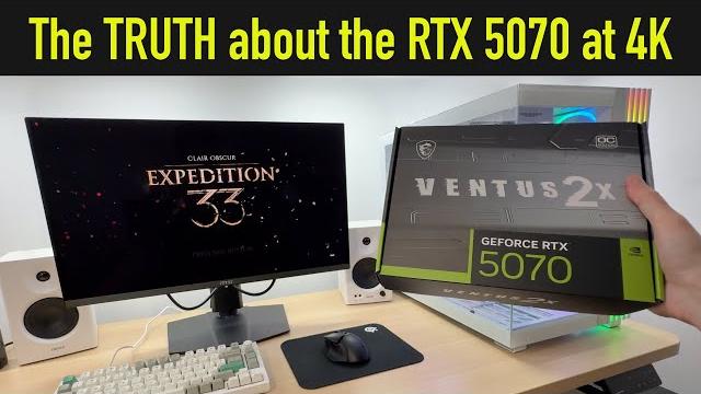 RTX 5070 vs the Latest Games at 4K RTX 5070 vs the Latest Games at 4K