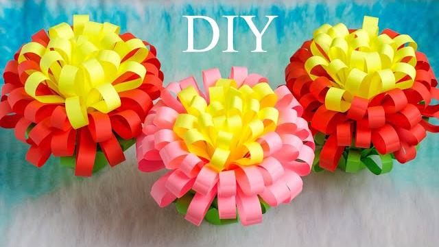 DIY PAPER FLOWERS DIY PAPER FLOWERS