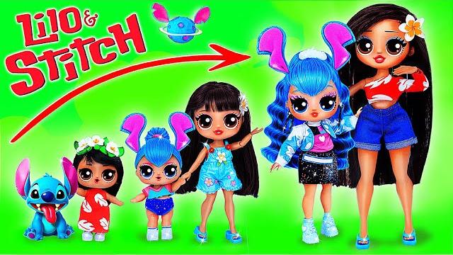 Lilo & Stitch: Sisters Growing Up! LOL OMG DIYs Lilo & Stitch: Sisters Growing Up! LOL OMG DIYs