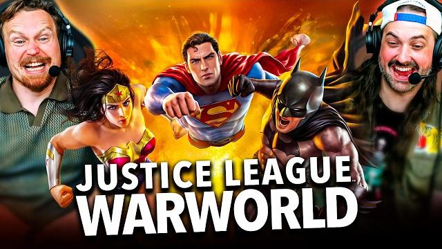 JUSTICE LEAGUE: WARWORLD (2023) IS A WILD RIDE!! MOVIE REACTION!! First Time Watching | DC Animated JUSTICE LEAGUE: WARWORLD (2023) IS A WILD RIDE!! MOVIE REACTION!! First Time Watching | DC Animated
