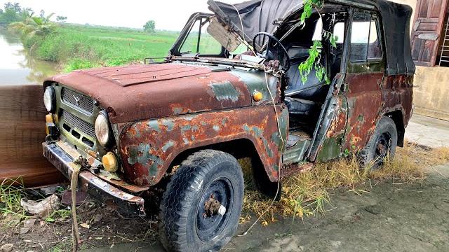 Полная реставрация старинного УАЗ 469 | Реставрация и ремонт старинных автомобилей УАЗ 469 Полная реставрация старинного УАЗ 469 | Реставрация и ремонт старинных автомобилей УАЗ 469
