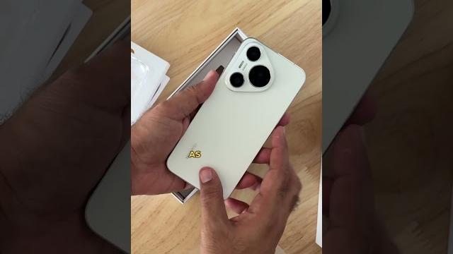 Unboxing the Huawei Pura 70! #shorts Unboxing the Huawei Pura 70! #shorts