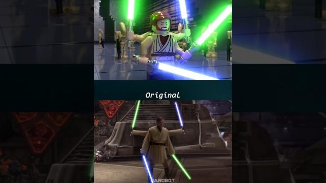 Hello There! | Lego Animation VS Original Hello There! | Lego Animation VS Original
