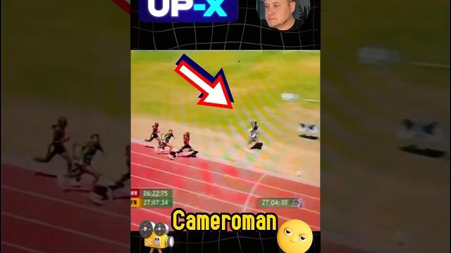 Оператор Бежит Быстрее Спортсменов #sports #shorts Оператор Бежит Быстрее Спортсменов #sports #shorts