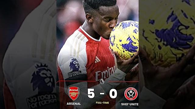 Arsenal 5-0 Sheffield United Arsenal 5-0 Sheffield United