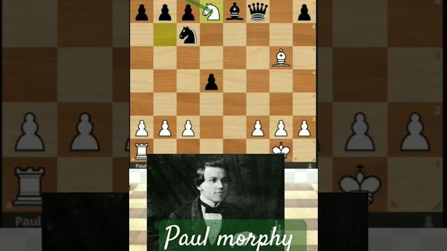 historical game Chess Grand Master Paul morphy fast CHECKMAT historical game Chess Grand Master Paul morphy fast CHECKMAT