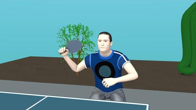 3D мультфильм "Правила игры в настольный теннис" 3D мультфильм "Правила игры в настольный теннис"