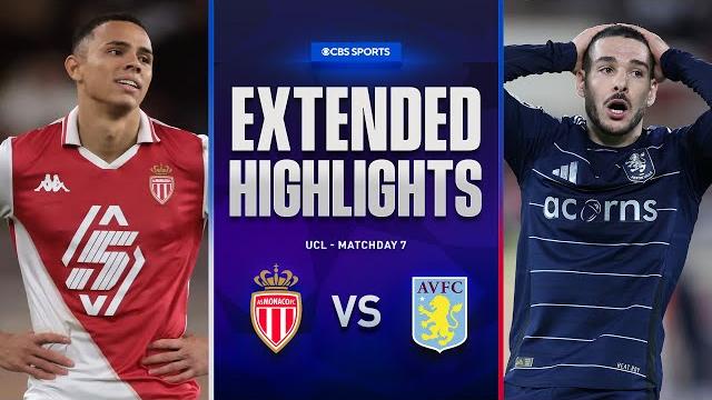 Monaco vs. Aston Villa: Extended Highlights | UCL League Phase MD 7 | CBS Sports Golazo Monaco vs. Aston Villa: Extended Highlights | UCL League Phase MD 7 | CBS Sports Golazo