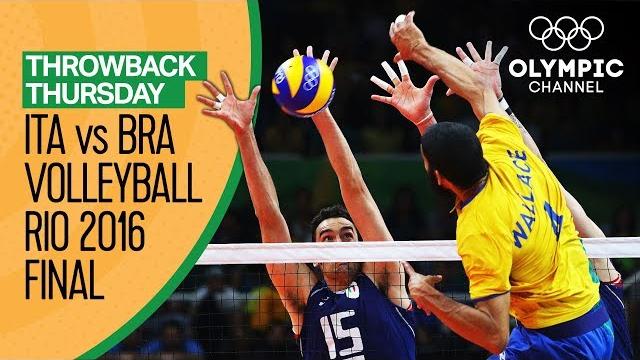 Italy vs Brazil – Men's Volleyball Gold Medal Match at Rio 2016 | Throwback Thursday Italy vs Brazil – Men's Volleyball Gold Medal Match at Rio 2016 | Throwback Thursday