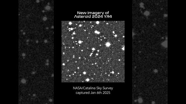 Latest Footage of Asteroid 2024 YR4 Latest Footage of Asteroid 2024 YR4