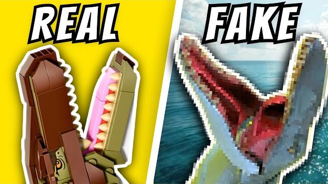 I FIXED The MOSASAURUS With FAKE LEGO!!! I FIXED The MOSASAURUS With FAKE LEGO!!!