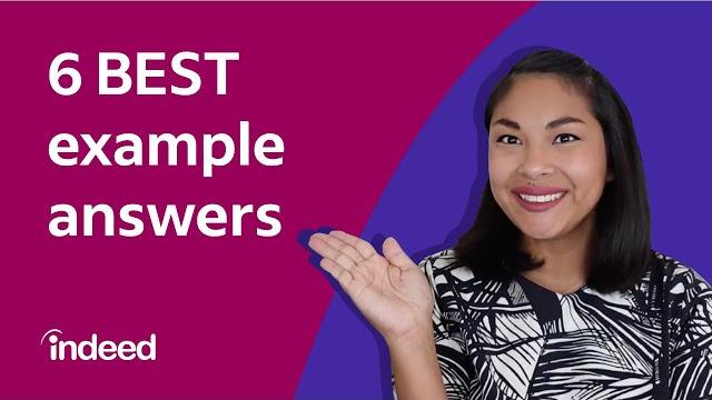 Tell Me About Yourself: Top 6 Example Answers for a Job Interview | Indeed Career Tips Tell Me About Yourself: Top 6 Example Answers for a Job Interview | Indeed Career Tips