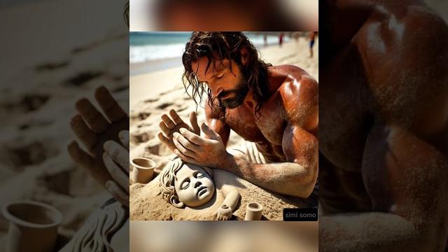 Jesus created a child facing the difficulties of nature#shorts#jesus#amen#jesuschrist#tranding#ai Jesus created a child facing the difficulties of nature#shorts#jesus#amen#jesuschrist#tranding#ai