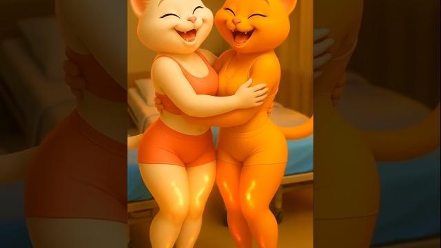 Everyone Laughed at Two Chubby Cats But Then THIS Happened #shorts #cat #catstory #aicat #glowup Everyone Laughed at Two Chubby Cats But Then THIS Happened #shorts #cat #catstory #aicat #glowup