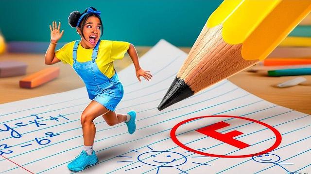 Высокая Против Низкой! Проблемы Девушек в Школе! Высокая Против Низкой! Проблемы Девушек в Школе!