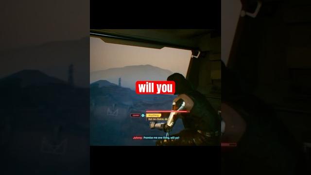 Johnny reveals V’s real name… #cyberpunk2077 #cyberpunk Johnny reveals V’s real name… #cyberpunk2077 #cyberpunk