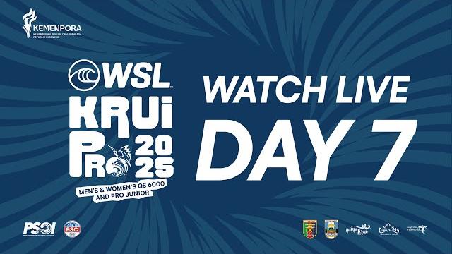 WATCH LIVE - Krui Pro Day 7 WATCH LIVE - Krui Pro Day 7