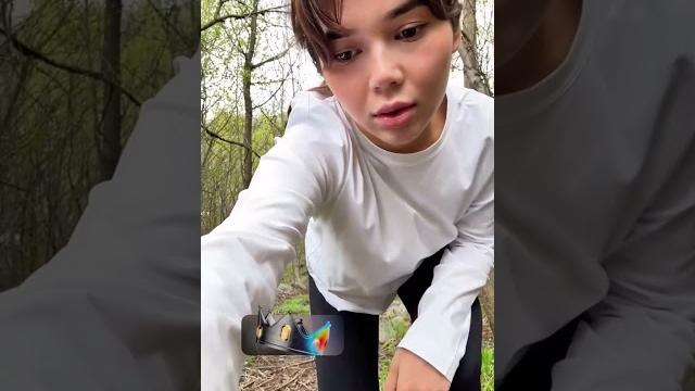 Она спугнула главного обитателя леса ️ Она спугнула главного обитателя леса ️