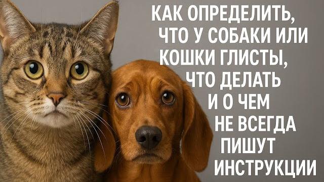 Как определить есть ли глисты у собаки или кошки, что делать и о чем не всегда пишут в инструкциях Как определить есть ли глисты у собаки или кошки, что делать и о чем не всегда пишут в инструкциях